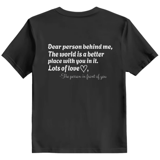 Dear Person Behind Me