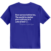 
              Dear Person Behind Me
            