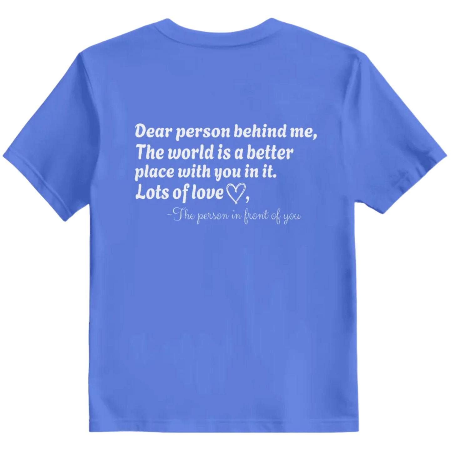 Dear Person Behind Me